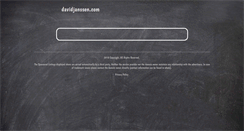 Desktop Screenshot of davidjanssen.com